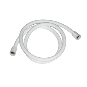 Шланг для душа, белый матовый, силиконовый, 1,2м, Optima Home, IDDIS, OPH12WLi19