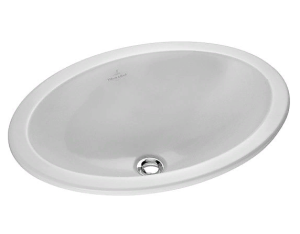 Раковина, Villeroy&Boch, Loop&Friends, ширина, мм-660, глубина, мм-470, высота, мм-215, тип установки-встраиваемый, отверстия для смесителя-отсутствую