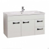 COMFORTY Тумба-умывальник "Твикс-120П" сосна лоредо с раковиной COMFORTY 8112