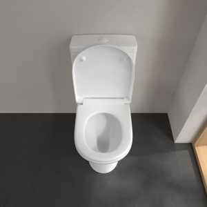 Унитаз, Villeroy&Boch, O'Novo, традиционный (с закрытым смывным краем), тип установки-напольный, ширина, мм-360, глубина, мм-650, высота, мм-400, форм