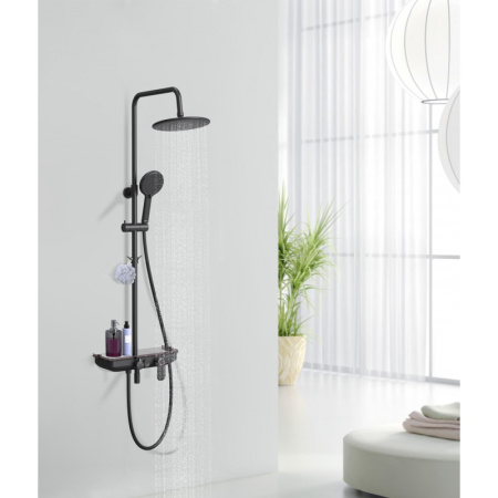 Смеситель Lemark Tropic LM7012BL для ванны и душа