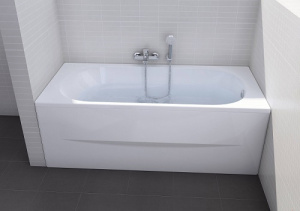 Акриловая ванна прямоугольная Roca ELBA 150х75