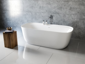Акриловая ванна FAMILY FINE 1700х780мм акриловая, слив-перелив, белый Gloss Finish 