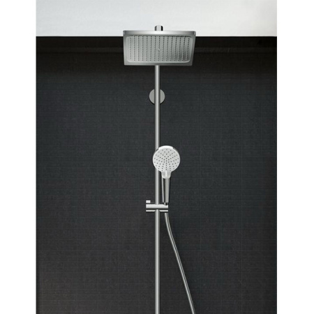 27284000 HG Crometta E 240 1jet Showerpipe с однорычажным смесителем