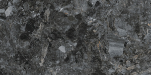 Керамогранит K948087LPR01VTER MarbleS Бреча Черный Лаппато R9 60*120