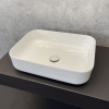 Раковина COMFORTY T-Y9378 (накладная, без отв. под смеситель, без перелива)