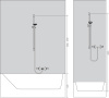 26657400 Душевой гарнитур Hansgrohe Crometta 100 Vario Uni 