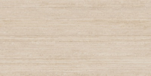 Керамогранит Creamy Dawn Travertine Ribbed Feel 60*120