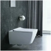 Унитаз, Duravit, Viu, безободковый (с открытым смывным краем), тип установки-подвесной, ширина, мм-370, глубина, мм-570, высота, мм-360, форма чаши-пр
