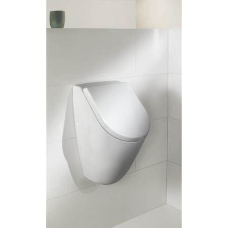 Писсуар, Villeroy&Boch, тип установки-подвесной, ширина, мм-285, глубина, мм-315, высота, мм-535, подвод воды-скрытый, сифон-необходимо заказать, мате