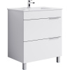БРИГ 75 Тумба на ножках, два ящика с умывальниками QUADRO 75/ГГРАНД 75 (Ш75хВ85,5хГ47)