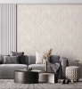 Обои WALLSECRET COMFORT  Винил на флизелиновой основе 1,06*10м, Белый мотив