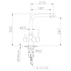 Смеситель Lemark Expert LM5061G для кухни, золото