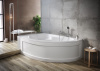 Ванна акриловая Cersanit KALIOPE 153x100x46 левая, ультра белая