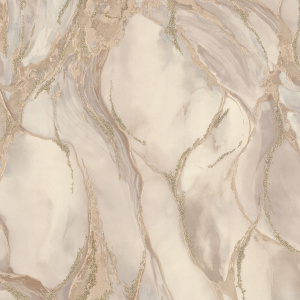 Обои Euro Décor Mineral, Винил Горячего Тиснения на флизелиновой основе, 1.06 м*10.05м, Тёмный-бежевый мотив