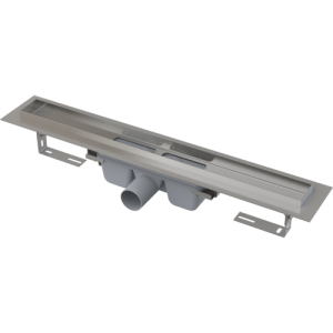 APZ6-1050 Professional ВОДООТВОДЯЩИЙ ЖЕЛОБ С ПОРОГАМИ ДЛЯ ЦЕЛЬНОЙ РЕШЕТКИ (сталь)