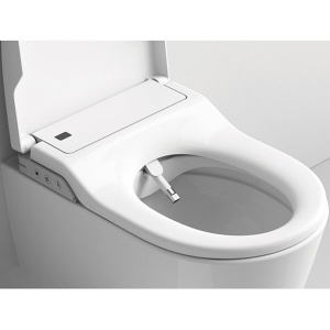 INSPIRA IN-WASH In-Wash® - Приставной напольный унитаз-биде с двойным выпуском. Требуется подключение к сети.