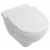 Унитаз, Villeroy&Boch, Subway 2.0, безободковый (с открытым смывным краем), с сиденьем тип установки-подвесной, ширина, мм-370, глубина, мм-560, высот