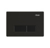 Клавиша Sole S0120 black к системе инсталляции Sole для подвесного унитаза, без толкателей 