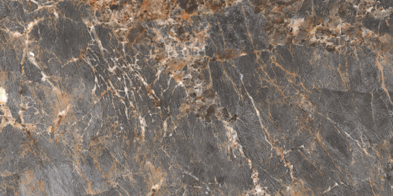Керамогранит Amazonite Black High glossy 60*120