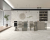 Керамогранит Quartzite Bianco punch matt 9мм 60*60 R10
