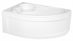 Ванна акриловая Cersanit KALIOPE 153x100x46 левая, ультра белая