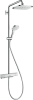 27660000 HG Croma E 280 1jet Душевая система Showerpipe с термостатом для душа 