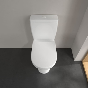 Унитаз, Villeroy&Boch, O'Novo, традиционный (с закрытым смывным краем), тип установки-напольный, ширина, мм-360, глубина, мм-650, высота, мм-400, форм