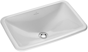 Раковина, Villeroy&Boch, Loop&Friends, ширина, мм-510, глубина, мм-340, высота, мм-170, тип установки-встраиваемый сверху, отверстия для смесителя-отс